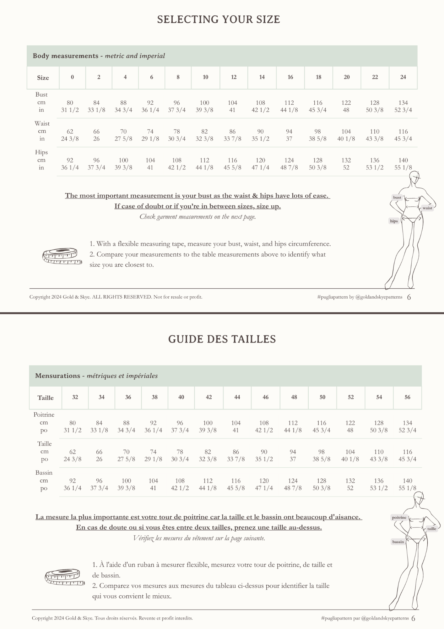 Puglia Dress & Top - PDF Pattern 