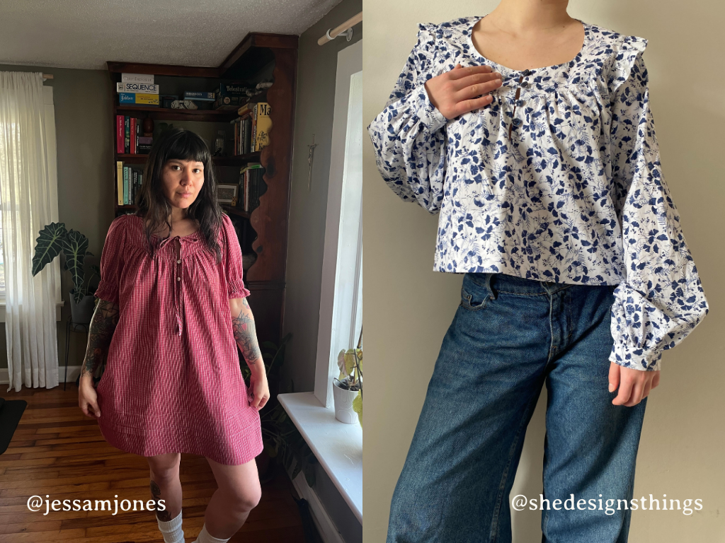 Rosewyn Dress & Blouse - PDF Pattern 