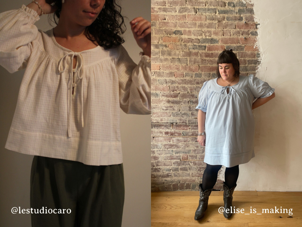 Rosewyn Dress & Blouse - PDF Pattern 